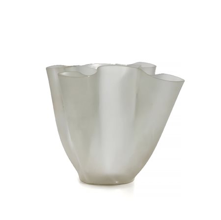 VASO CARTOCCIO" IN VETRO, FONTANA ARTE, P"