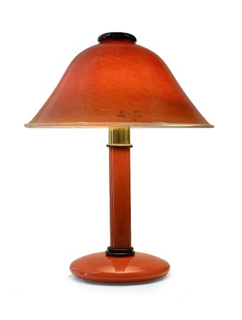 LAMPADA DA TAVOLO IN VETRO INCAMICIATO, BAROVIER &