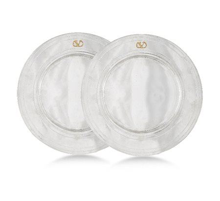 COPPIA DI SOTTOPIATTI IN ARGENTO STERLING, MILANO,