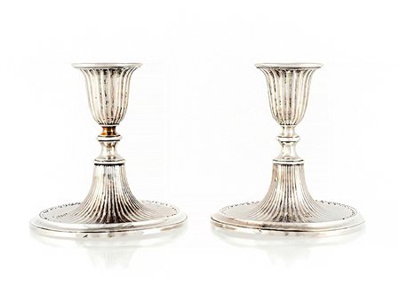 COPPIA DI CANDELIERI IN ARGENTO STERLING, TIFFANY 