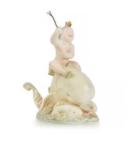 NETTUNO IN CERAMICA, LENCI 1940 CA