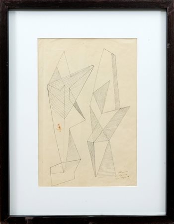 PIETRO CONSAGRA - Senza titolo, 1942