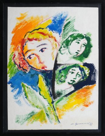 MIMMO GERMANA' - Senza titolo, 1989