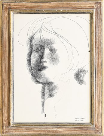 EMILIO GRECO - Volto femminile, 1961