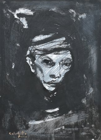 ENRICO COLOMBOTTO ROSSO - Senza titolo, (anni'70-'80)