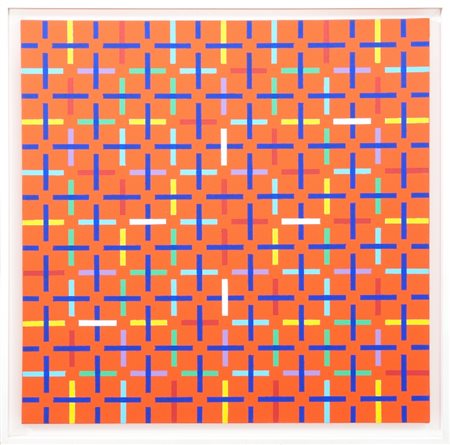 ANGELO DOZIO - Labirinto rosso, 1987