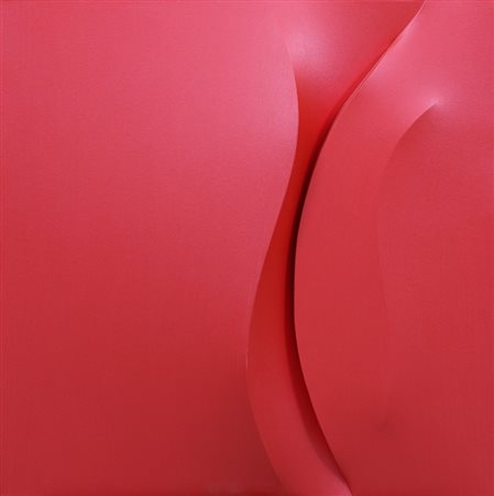 GIUSEPPE AMADIO - Lirio (rosso) Ove inizia il fuoco", 2014"