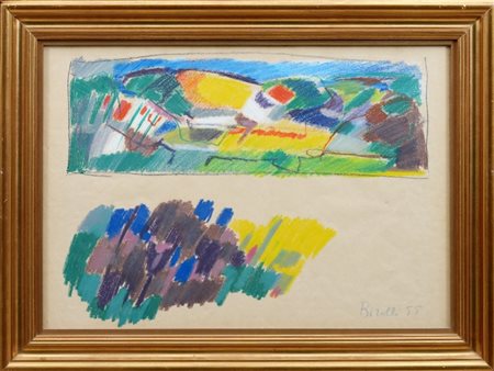 RENATO BIROLLI - Senza titolo, 1955