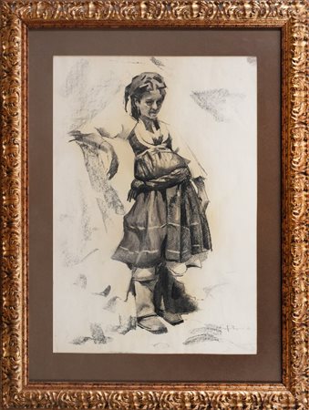 GIUSEPPE AMISANI - Giovane donna di Rodi, (anni '20)
