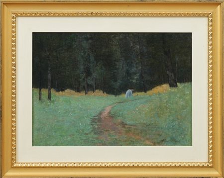 GIOVANNI PIUMATI - Radura, 1895
