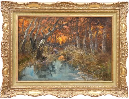 POMPEO MARIANI - Tramonto sulla Zelata