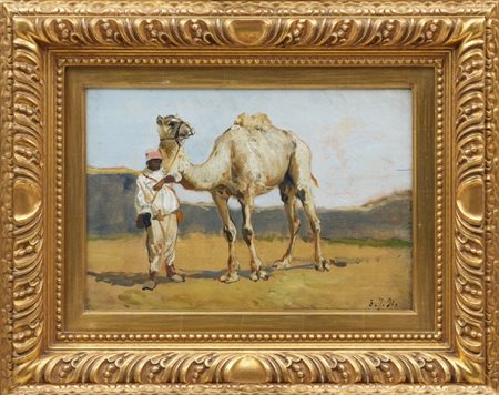 LORENZO DELLEANI - Dromedario, 1891