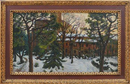 TOMMASO DELLA VOLPE - Neve a San Domenico, 1947