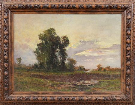 CARLO FOLLINI - Colori d'autunno, 1925