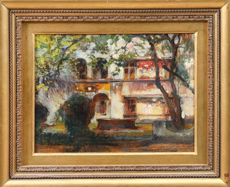 VITTORIO CAVALLERI - Interno del castello d'Issogne