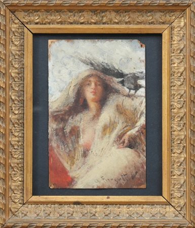 VISCONTI ADOLFO FERAGUTTI - Figura femminile