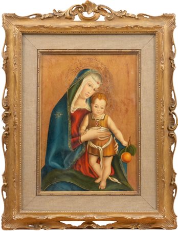 AGOSTINO FOSSATI - Madonna con bambino