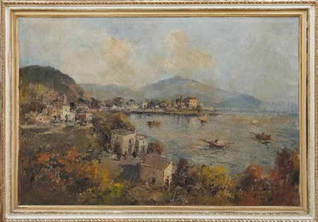MARIO MARESCA - Paesaggio costiero, 1940
