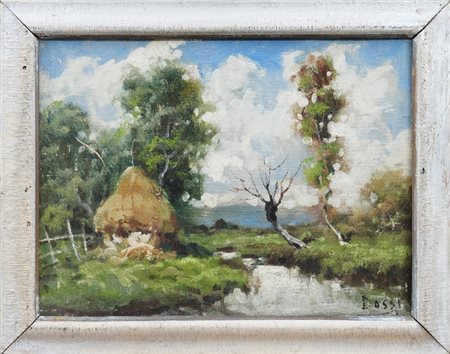 IVAN KARPOFF - Paesaggio con pagliaio