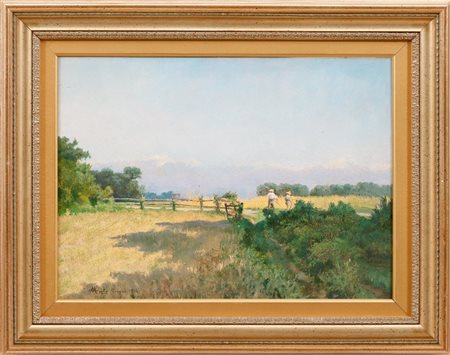CAMILLO MERLO - Mietitura, 1914