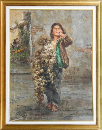 GIOVANNI PANZA - Scugnizzo venditore d'aglio