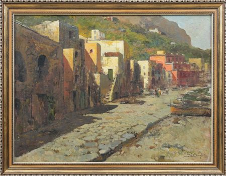 FELICE GIORDANO - Scorcio di paese
