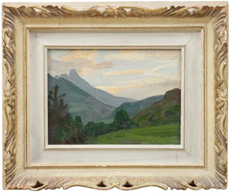 ORESTE ALBERTINI - Paesaggio montano