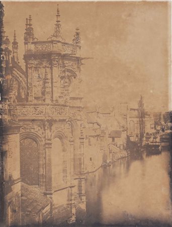 BACOT EDMOND (1814 - 1875) Lotto composto da n. 2 stampe. Caen, Via dei...