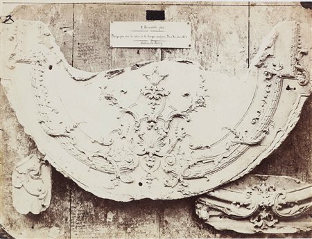 DELMAET & DURANDELLE (1854 - 1862) Sculture del castello di Bercy nello...