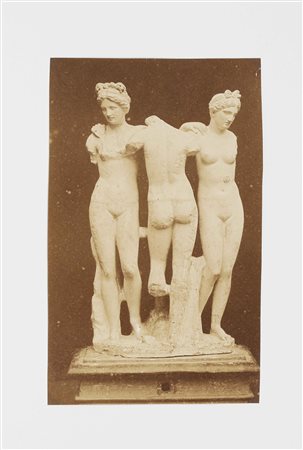 JAMES ANDERSON (1813-1877) o GIACOMO CANEVA (1813-1865) ATTRIBUITO. Statua...