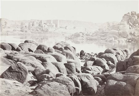 FRITH FRANCIS (1822 - 1898) Avvicinamento a File. 1857. Stampa all'albumina....