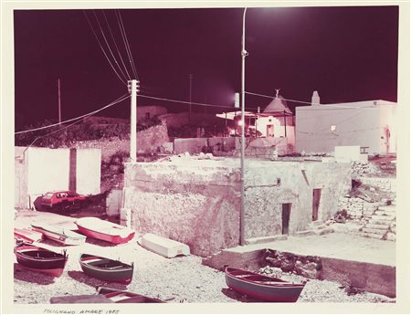 GHIRRI LUIGI (1943 - 1992) Polignano a Mare ( dalla serie: Paesaggio...