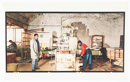 BARBIERI OLIVO (n. 1954) Casalgrande. 1983. Stampa C - print. Cm 31,00 x...