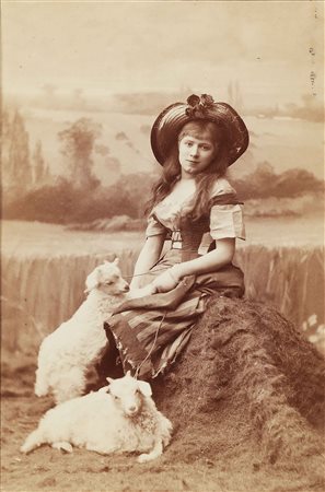 NADAR (FELIX TOURNACHON) (1820 - 1910) Ritratto femminile. Stampa...