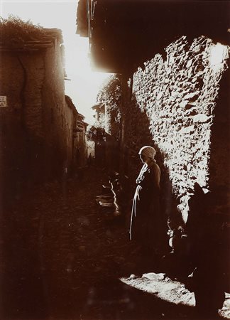 GABINIO MARIO (1871 - 1938) Vita di montagna. Stampa alla gelatina d'argento....