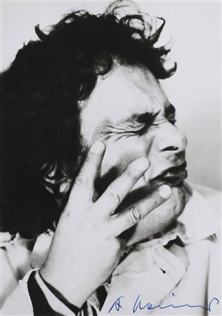 RAINER ARNULF (n. 1929) Farce Face. 1972. Stampa alla gelatina d'argento. Cm...