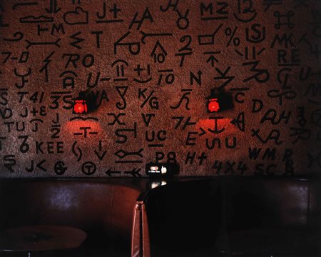 WENDERS WIM (n. 1945) Restaurant interiors. Dye transfer. Cm 60,50 x 50,50....