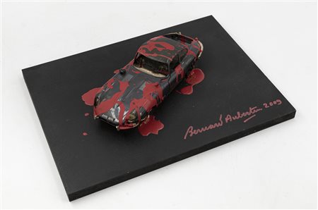 BERNARD AUBERTIN (1934-2015)  -Voiture brulée, 2009