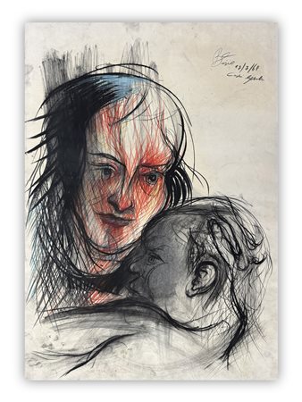 PIETRO BISIO (1932) - Senza Titolo, 1968