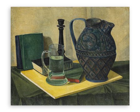 AUTORE INDECIFRATO - Senza Titolo (Natura morta), 1934