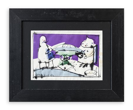 ANTONIO SABATELLI (1922-2002) - Senza Titolo, 1962