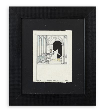 LUCIO DEL PEZZO (1933-2020) - Hypnerotomachia Poliphili: Studio, 1984
