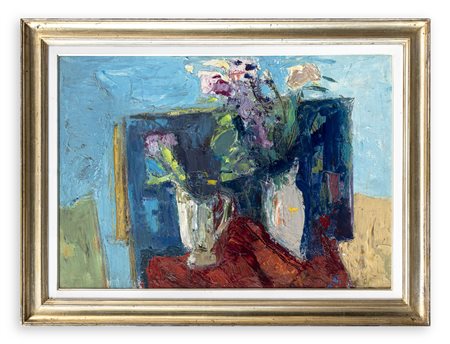 GINO MORO (1901-1977) - Composizione di vasi, 1969