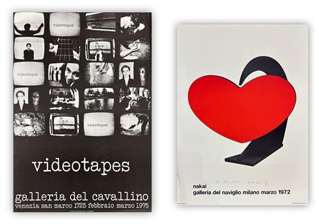 LOCANDINE (GALLERIA DEL NAVIGLIO E DEL CAVALLINO) - Lotto unico di 2 locandine