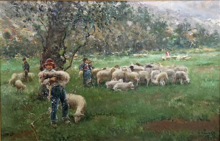 Scena di vita pastorale 