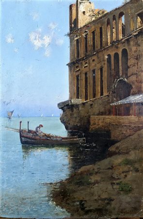Napoli con Palazzo donn'Anna 