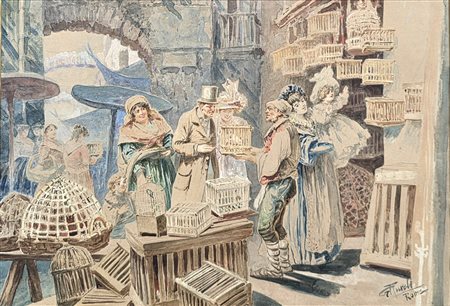 Il venditore di uccelli