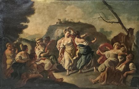 Scena campestre con danza popolare 