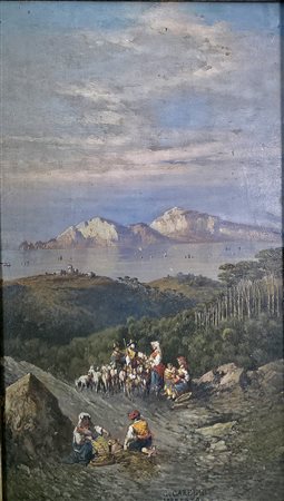 Pastori con gregge a Sorrento 