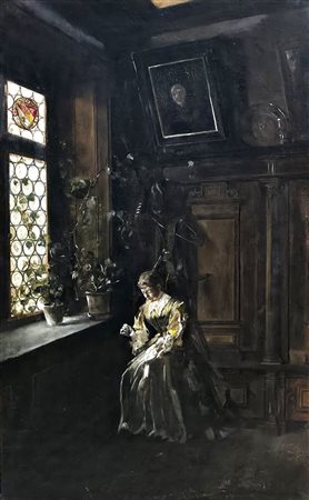 Donna alla finestra